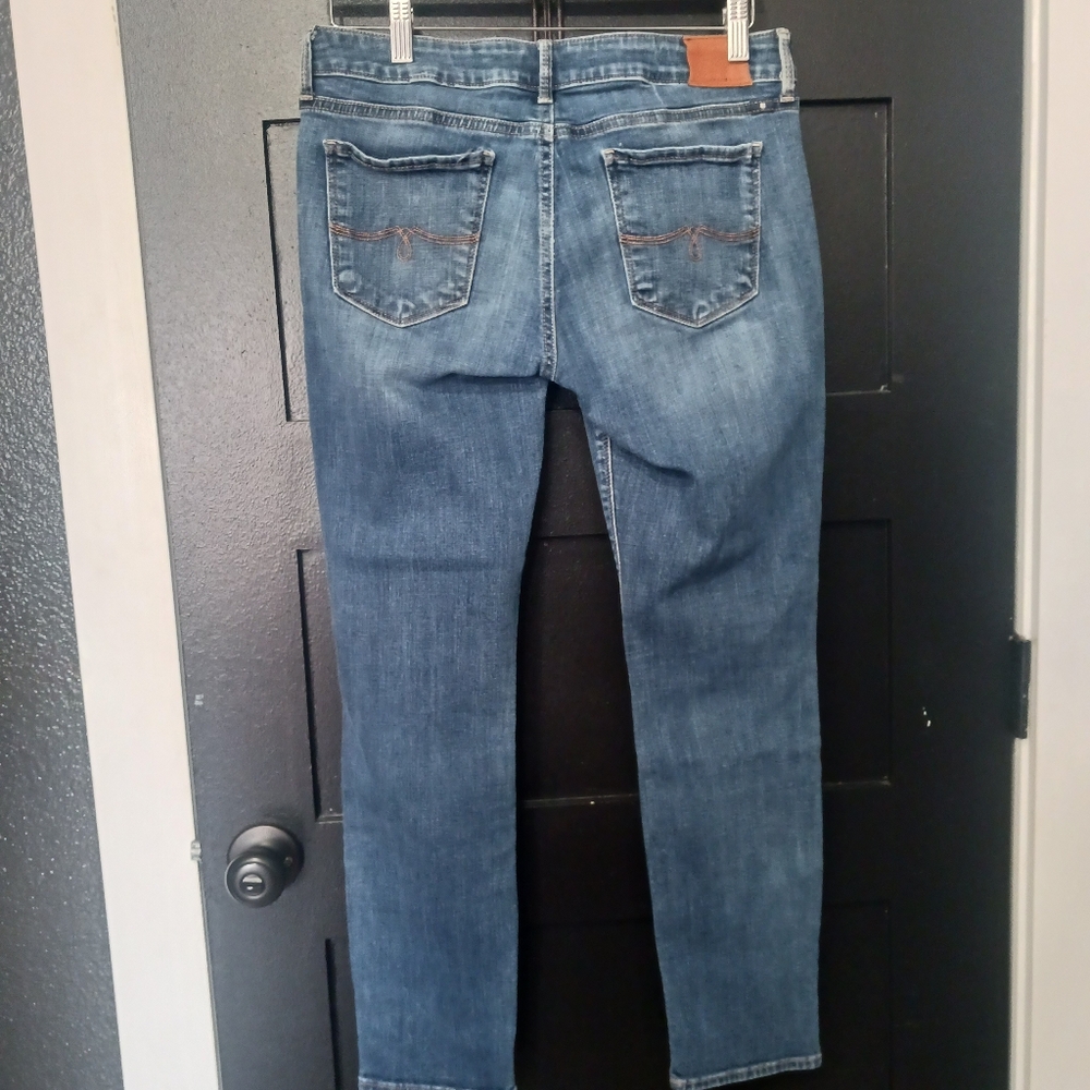 Lucky Brand Lolita Skinny Women's Medium Wash Blue Skinny Mid-Rise Jeans